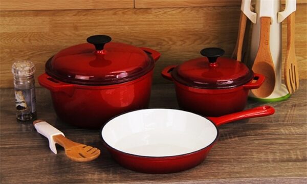 FINE LIVING - LIFESTYLE CAST IRON 5PC SET - Image 3