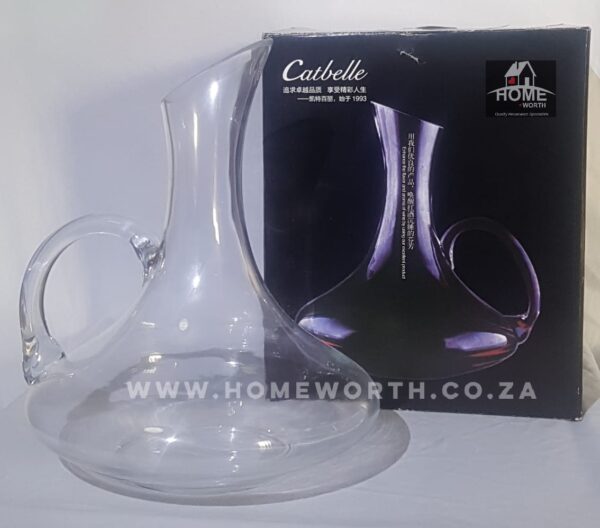 GLASS DECANTER JUG - CATBELLE