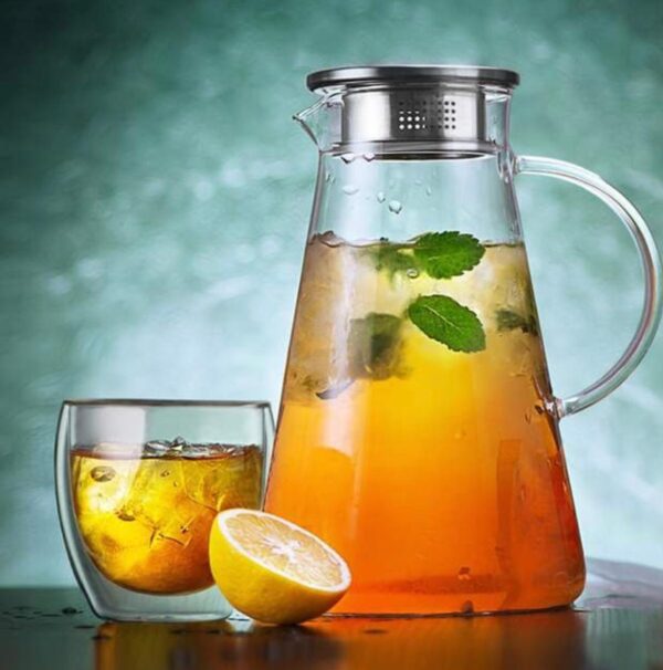 GLASS TEA POT 1.8LT