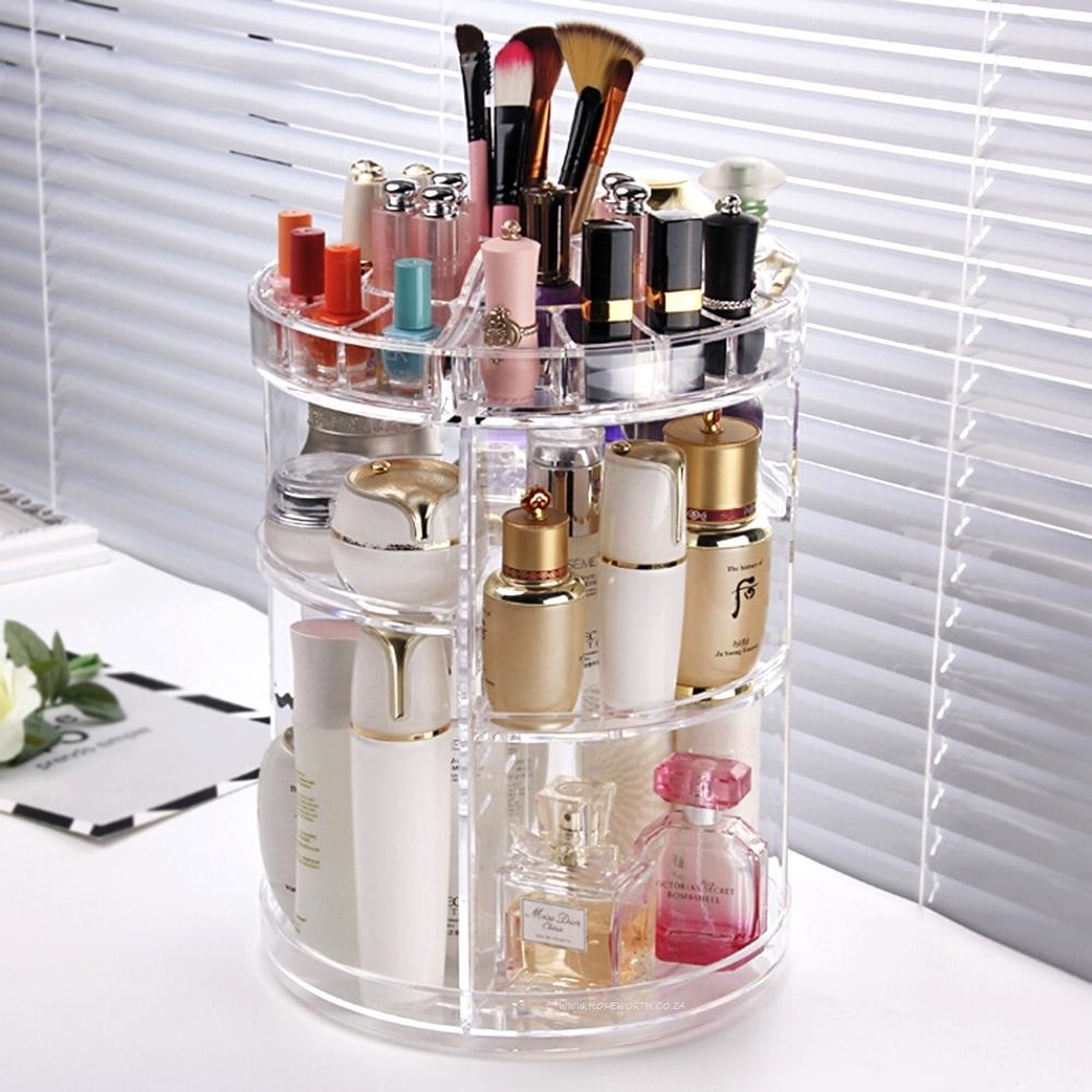 360º ROTATING COSMETIC ORGANIZER