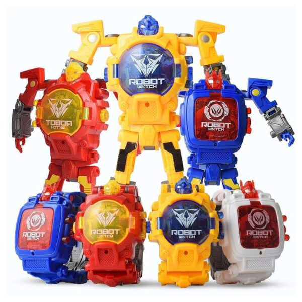 DEFORMATION ROBOT ACTION TRANSFORMATION WRISTWATCH