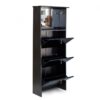 SHOE CABINET 3 TIER MIRROR VANITY - Image 4