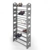 SHOE RACK - STACKABLE - GREY - FINE LIVING