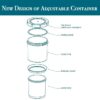 ADJUSTABLE AIRTIGHT CONTAINER - Image 4