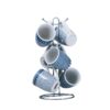 REGENT MUG TREE WITH 6 NEW BONE CHINA MUG SET - Image 2