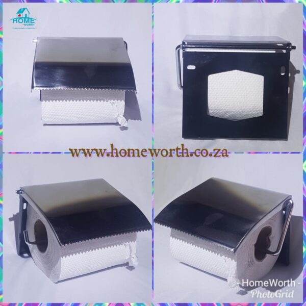 TOILET ROLL HOLDER WALL MOUNT STAINLESS STEEL