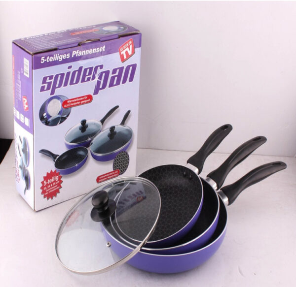 SET OF 5PC SPIDER PAN - Image 2