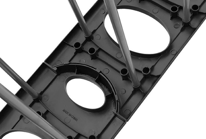 SHOE RACK - 4 TIER BLACK - FINE LIVING - Image 2