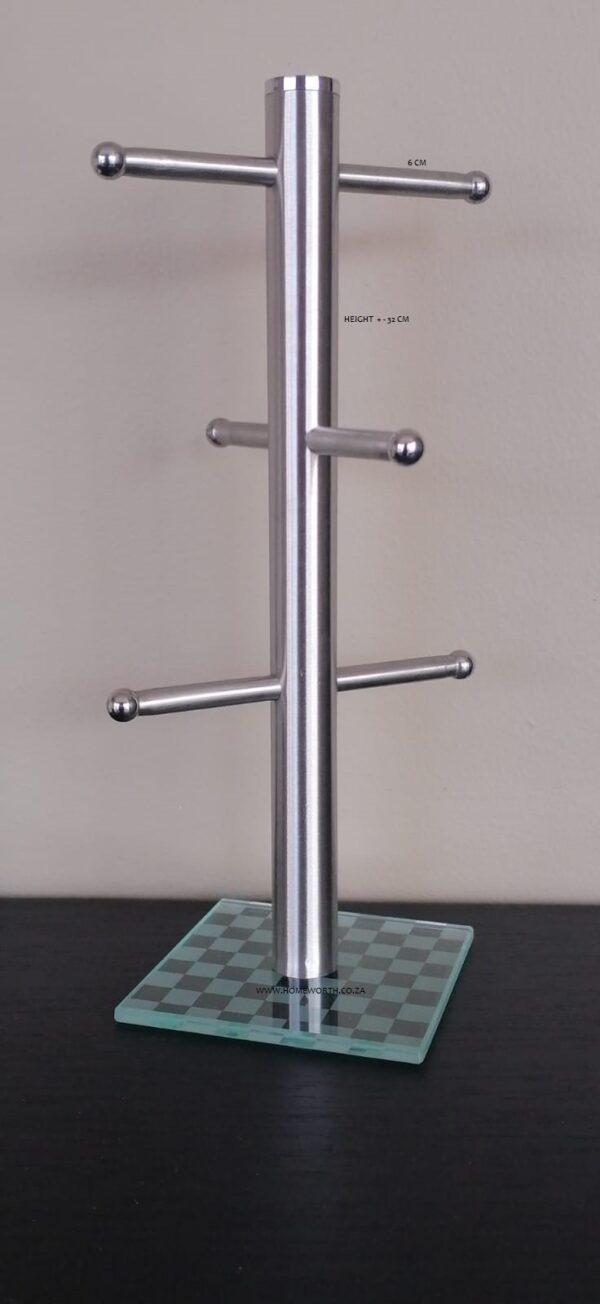 GLASS BASE MUG STAND