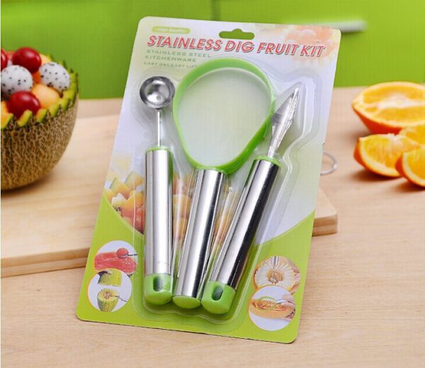 DIG FRUIT KIT - STAINLESS STEEL