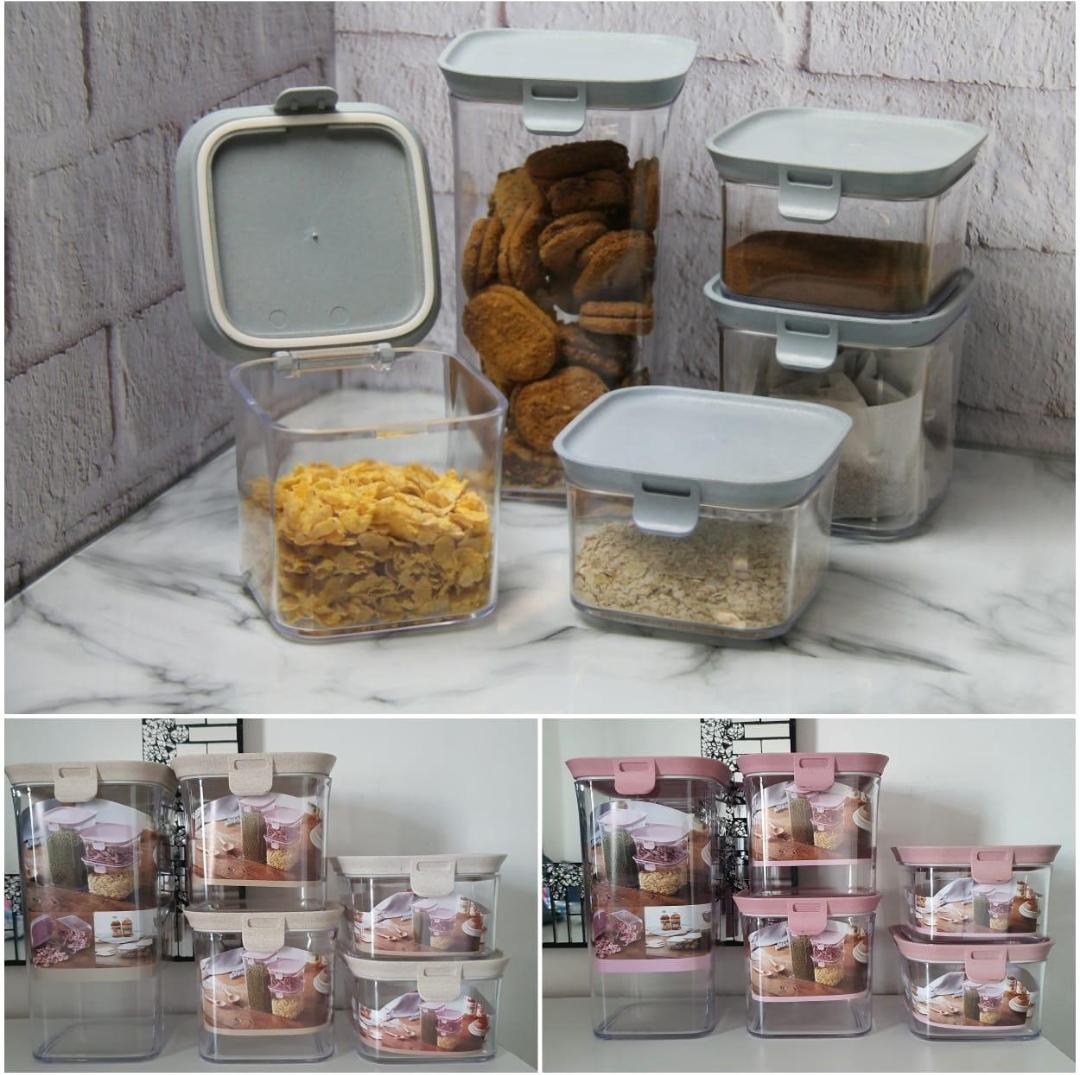 EASY LOCK STORAGE CONTAINER SET - 5PC