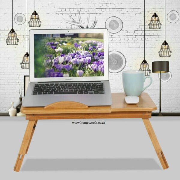 BAMBOO FOLDING LAPTOP TABLE - FINE LIVING