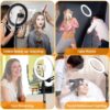 RING FILL LIGHT WITH TRIPOD FLOOR STAND – SELFIE LIGHT - Image 2
