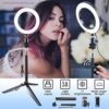 RING FILL LIGHT WITH TRIPOD FLOOR STAND – SELFIE LIGHT