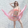 INFLATABLE SPARKLE GLITTER WINGS SWIMMING CIRCLE - Image 2