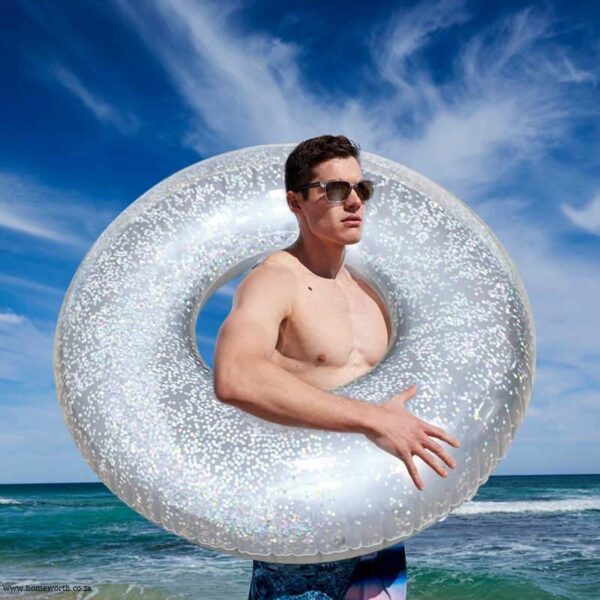 SWIM ROUND RING TUBE - GLITTER - Image 3