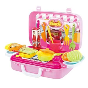 CHEF SUITCASE SET - PINK - JERONIMO