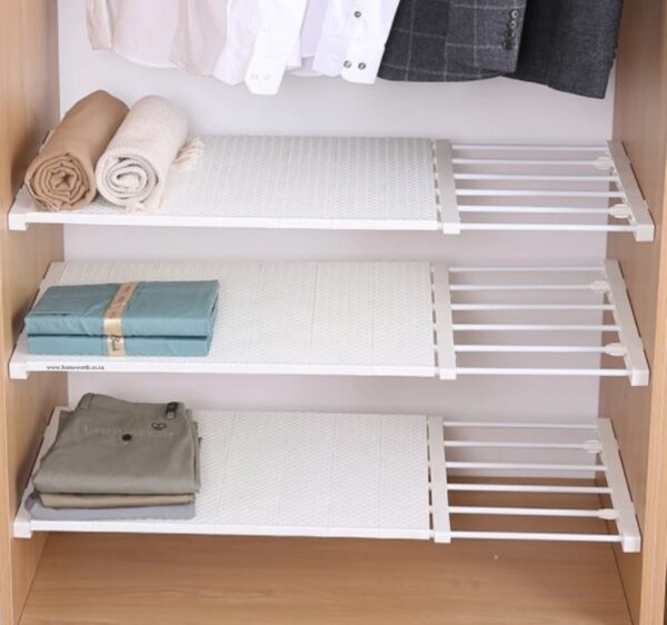 FINE LIVING ADJUSTABLE CLOSET ORGANIZER - XLARGE - Image 2