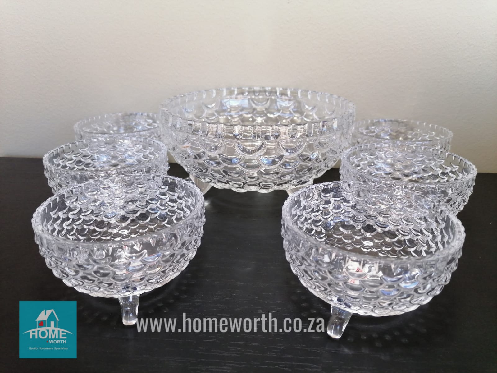 GLASS BOWL SET – 7PC SET
