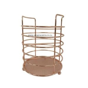 ROSE GOLD CUTLERY DRAINER ROUND