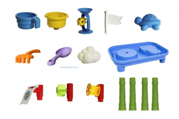 SAND & WATER TABLE - FLAG TOWER 7PC - JERONIMO - Image 2