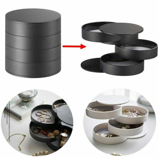 ROTATING JEWELLERY ORGANIZER - ROUND SHAPE - Image 2