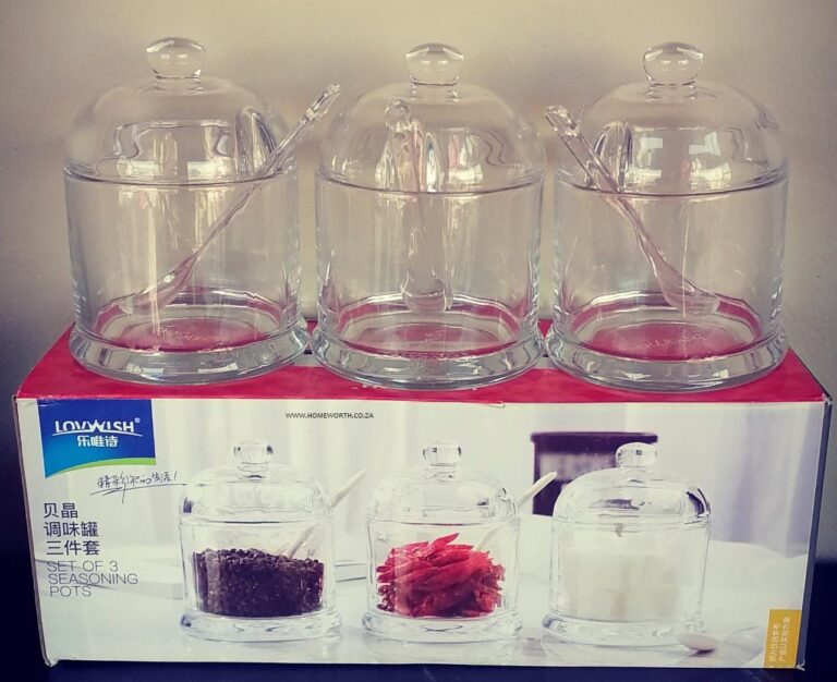 SET OF 3 SEASONING POTS Home Worth