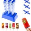 MIGHTY FREEZE ICE CUBE TRAYS AND 6 ICE POP MAKERS - Image 2