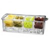 FOUR COMPARTMENT CONDIMENT TRAY WITH ICE CHAMBER - Image 3
