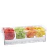 FOUR COMPARTMENT CONDIMENT TRAY WITH ICE CHAMBER - Image 4
